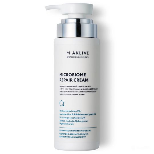 M.Aklive Microbiome Repair Cream / Крем для восстановления микробиома, 240 мл