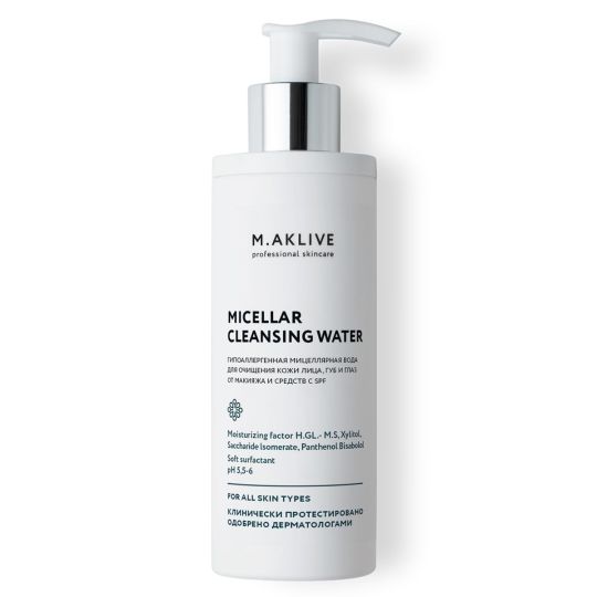 M.Aklive Micellar Cleansing Water / Мицеллярная вода для очищения, 200 мл
