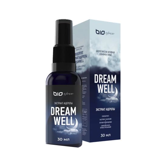 БАД к пище «BioExpert, Экстракт Ацеролы Dreamwell» 30 мл