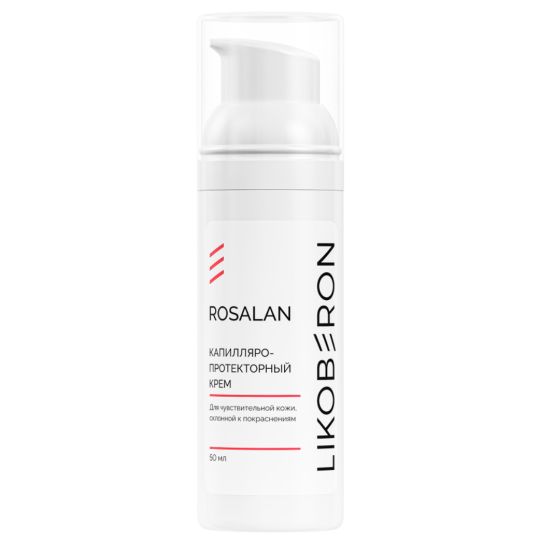 Ликоберон Капилляропротекторный крем для чувствительной кожи с покраснением, серии RosaLan, 50 мл
