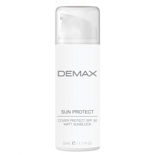 Demax 0-49 Sun Protect/Защитный матирующий санблок SPF 50 ,50 мл_