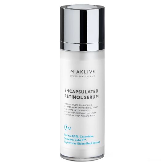 M.Aklive Encapsulated Retinol Serum 0,8% / Сыворотка с инкапсулированным ретинолом 0,8%,30 мл