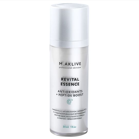 M.Aklive Active Revital Essence antioxidants+peptide boost / Эссенция антиоксиданты+ пептидный буст, 30 мл